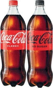 Coles Coca-Cola Soft Drink 1.25 Litre offer