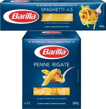 Coles Barilla Blue Box Pasta 500g offer
