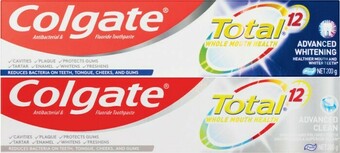 Coles Colgate Total Advanced Toothpaste 200g offer