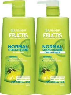 Coles Garnier Fructis Shampoo or Conditioner 850mL offer