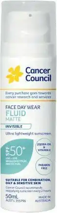 Coles Cancer Council SPF 50+ Face Fluid 50mL^^ offer