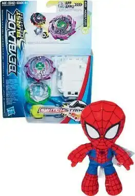 Coles Beyblade SwitchStrike Starter Pack or Marvel Plush 8 Inch offer