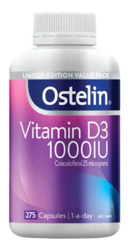 PharmaSave Ostelin vitamin d3 1000iu 275 capsules offer