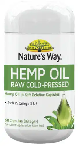 PharmaSave Nature's way hemp oil 60 capsules offer