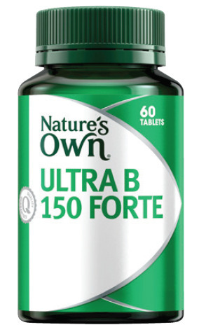 Nature's own ultra b 150 forte 60 tablets