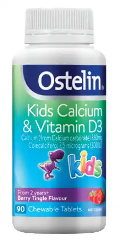 PharmaSave Ostelin kids calcium & vitamin d3 90 chewable tablets offer