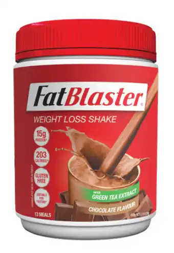 PharmaSave Naturopathica fatblaster chocolate shake 430g offer