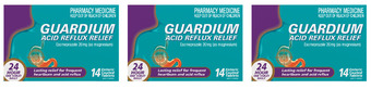 PharmaSave Guardium acid reflux relief 14 tablets offer