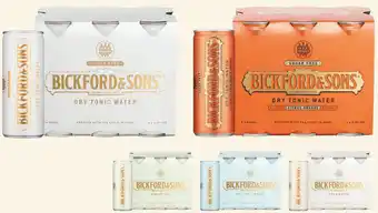 Bickford & sons mixers 6x250ml