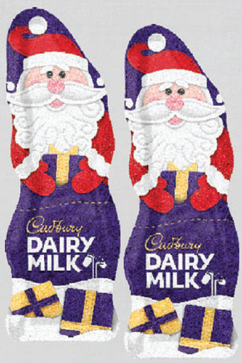 Cadbury santa dairy milk 180g