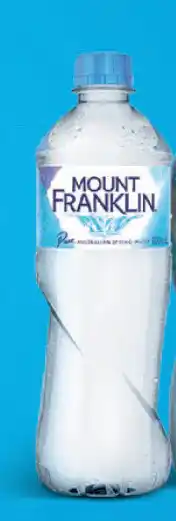 Drakes Mt franklin spring water 600ml offer