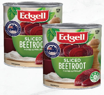 Drakes Edgell sliced beetroot 825g offer