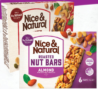 Drakes Nice & natural nut bars 180g - 192g offer