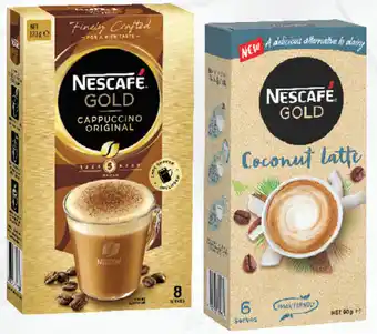 Drakes Nescafé coffee sachets 10 pack 132g-185g or gold 8 pack - 10 pack 90g-136g offer