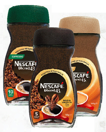 Drakes Nescafé blend 43 140g - 150g offer