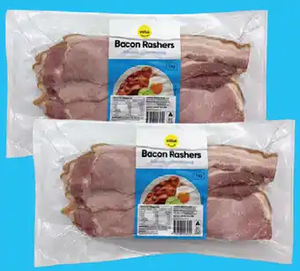Drakes Value middle bacon rashers 1kg offer