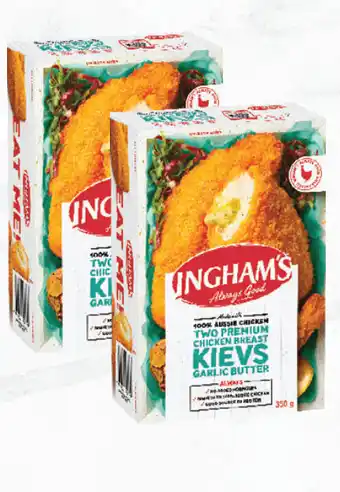 Drakes Inghams chicken breast kievs garlic butter 350g offer