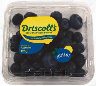 Drakes Australian driscoll's blueberries 125g offer