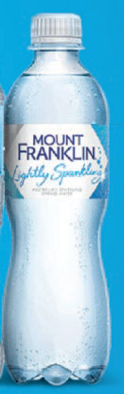 Drakes Mt franklin lightly sparkling spring water 450ml offer
