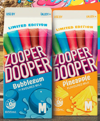 Drakes Zooper dooper flavoured milk 600ml offer