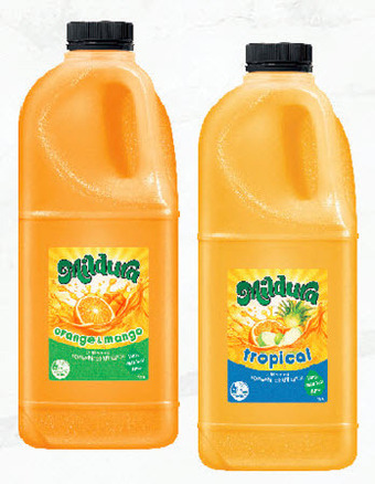 Drakes Mildura fruit drink 2lt offer