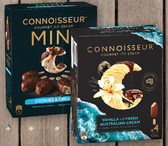Drakes Connoisseur ice cream 4 pack - mini 6 pack offer