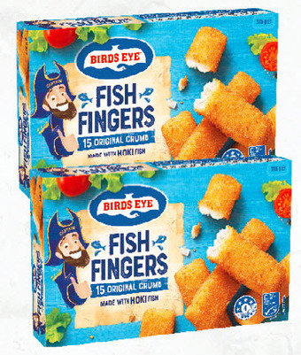 Drakes Birds eye fish fingers 375g offer