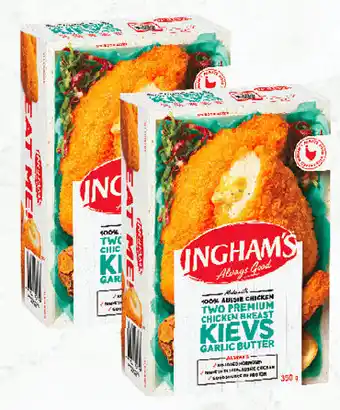 Drakes Inghams chicken breast kiev garlic butter 350g offer