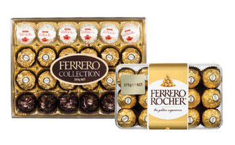 Drakes Ferrero rocher chocolate t30 box 375g or t24 269g offer