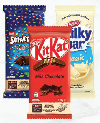 Drakes Nestlé block chocolate 118g - 200g offer