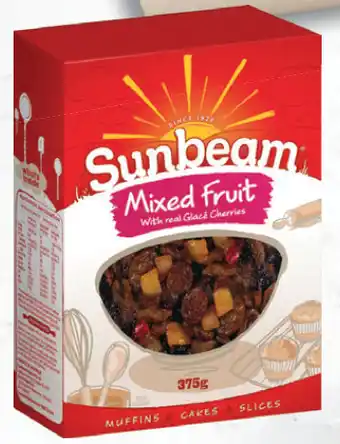 Drakes Sunbeam mixed fruit 375g offer