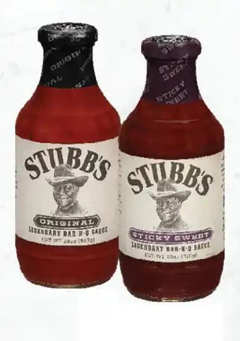 Drakes Stubb's bar-b-q sauce 510g offer