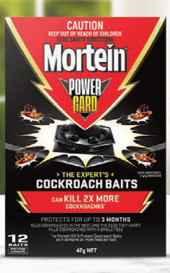 Drakes Mortein power gard cockroach baits 42g 12 pack offer