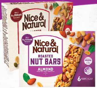 Drakes Nice & natural nut bars 180g - 192g offer