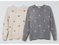 Harris Scarfe Khoko Collection Spotty Jumper offer