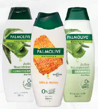 Drakes Palmolive naturals or palmolive men body wash 500ml or naturals shampoo or conditioner 350ml offer