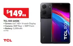 Harvey Norman TCL 503 64GB offer