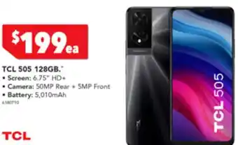 Harvey Norman TCL 505 128GB offer