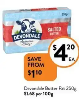 Foodworks Devondale Butter Pat offer