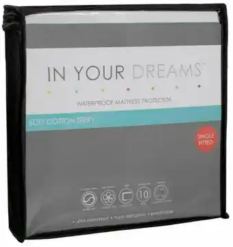 Spotlight 40% off In Your Dreams Terry Cotton Mattress Protector offer