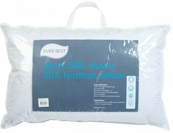Spotlight Ever Rest 50% Duck Down 50% Feather Standard Pillow offer