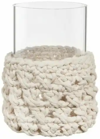 Spotlight 30% off Bouclair Winter Memories Macramé Candle Holder offer