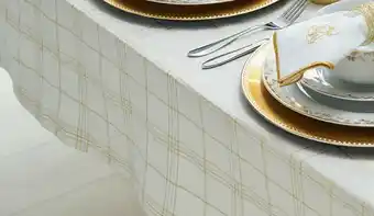 Spotlight 30% to 40% off Tinsel Tablecloth 150 x 230cm offer