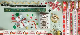Spotlight All Christmas Ribbons, Trims, Transfers & Buttons offer