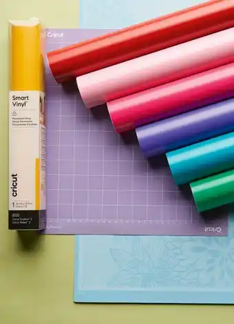 Spotlight 20% off Cricut Vinyls, Infusible Ink Rolls & Mats offer