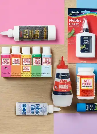 Spotlight 25% off UHU, Bostik, Mod Podge & Helmars Glues & Adhesives offer