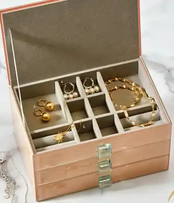 Myer Design Studio Glass Covered Jewel Box offer