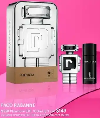 Myer Paco Rabanne New Phantom EDT 100ml offer