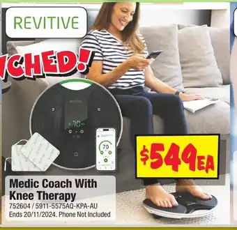JB Hi-Fi Medic Coach With Knee Therapy offer
