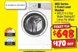 JB Hi-Fi Series 3 Front Load Washer offer